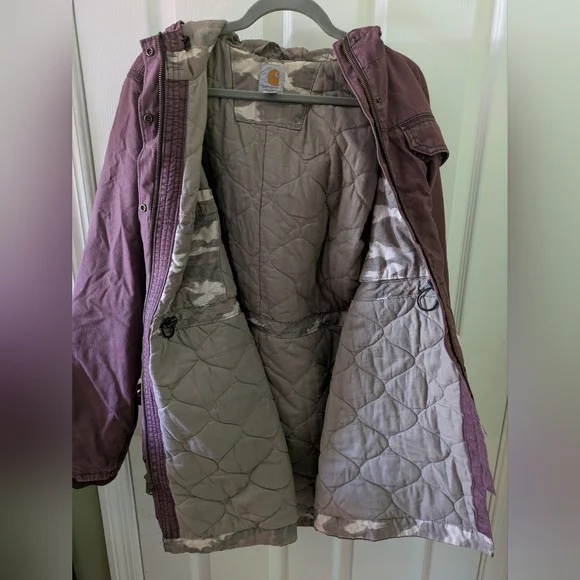 Carhartt Purple Quilted Jacket - Picture 3 of 5